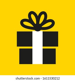 Symbol vector gift icon illustration