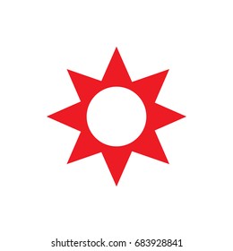 Symbol Vector Icon on white background.