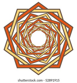 Symbol vector illustration geometric icon