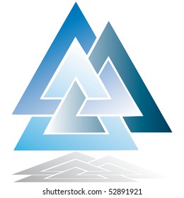 Symbol vector illustration geometric icon