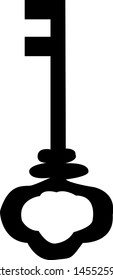 Symbol Vector Image Old Style Key Stock Vector (Royalty Free ...