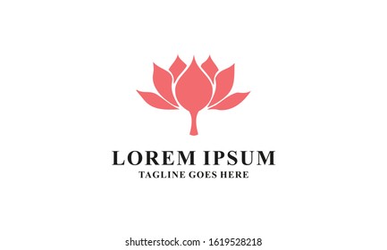 Symbol Vector Lotus Logo Design Inspiration