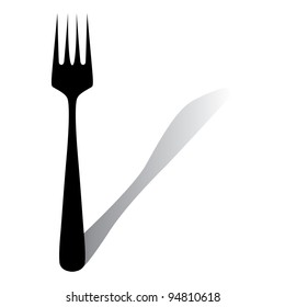 Symbol vector lunch time at work