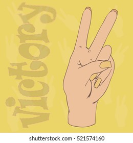 a symbol of victory
