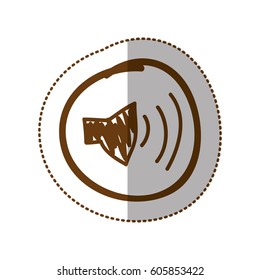 symbol volume technology icon, vector illustration design