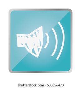 symbol volume technology icon, vector illustration design