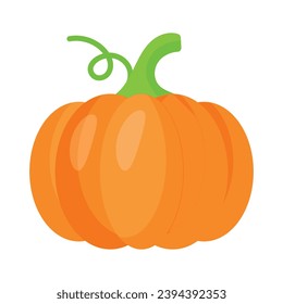 A symbol of warmth and seasonal delight for your creative projects. Pumpkin vector design, healthy and organic food