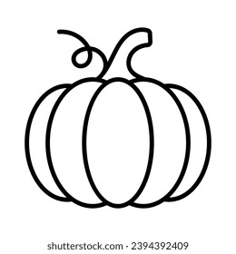 A symbol of warmth and seasonal delight for your creative projects. Pumpkin vector design, healthy and organic food