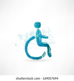 symbol wheelchair users icon