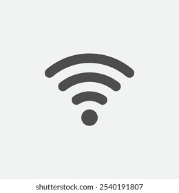 Symbol of wifi access icon vector 