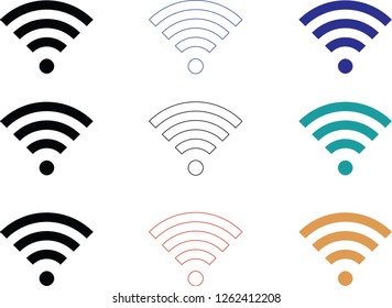 symbol wifi signal