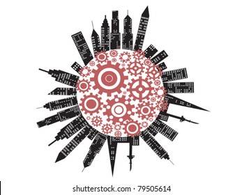 the symbol of working city