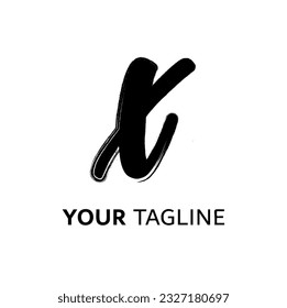 Symbol X letter logo on white background, can be used for art companies, sports, etc