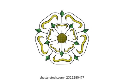 Symbol of yorkshire ,vector design