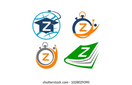 Symbol Z Vector Template Set