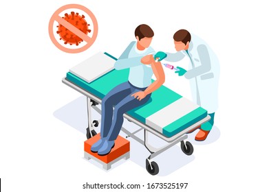 Symbolic alert, infection risk symbol. Coronavirus virus infected person with fever, coronaviruses signs and symptoms. Global health caution to viruses pandemic outbreak. Medical concept. Vector