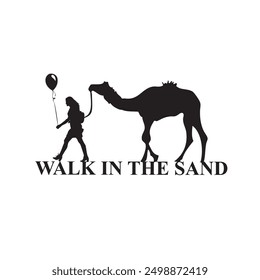 Symbolic designation of aspiration Walk in the Sand