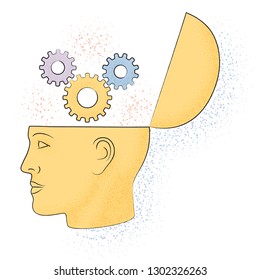 Symbolic drawing of the knowledge of philosophy