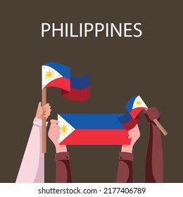 the symbolic flag of the Philippines