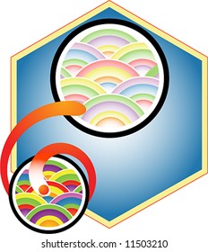 A symbolic illustration of the concept of Spiritual Transmission