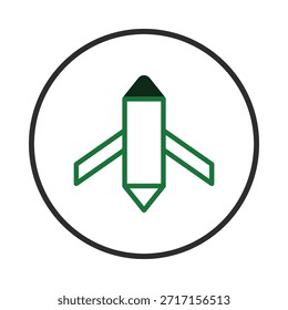 Symbolische Illustration, die kreative Vision und Konzeptualisierung darstellt. Ideal für Startups, innovative Projekte oder Unternehmen, die ein sauberes, modernes und minimales Design suchen. Dieses vielseitige Symbol