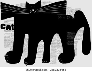 Symbolic image of an animal from the cat family.