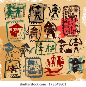 The symbolic image of pirates. 