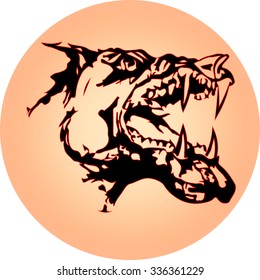 The symbolic image of the wolf