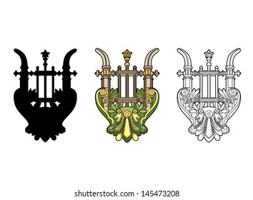Symbolic lyre