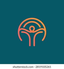 Symbolic representation of human potential and organic growth.