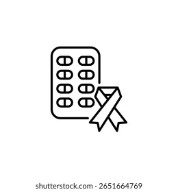 Symbolic Representation Of Medical Support And Health Awareness Campaign