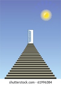 Symbolic representation stairway 