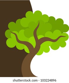 Symbolic tree illustration