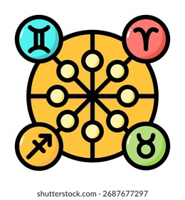 Symbolism Icon Element For Design