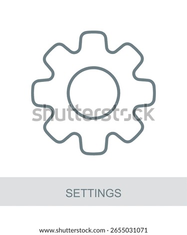 Symbolizes configuration options or user preferences.