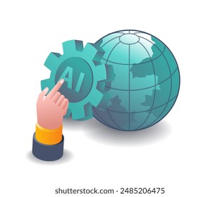 Symbolizing the AI-Powered Transformation of the World