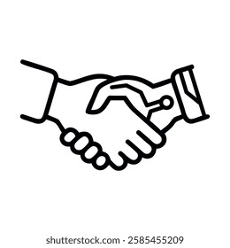 Symbolizing collaboration between AI and Human