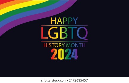 Symbolizing Progress LGBTQ History Month Flag Design