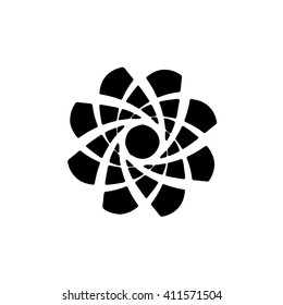 Symbols Abstract Flower Infinity Sign Stock Vector (Royalty Free ...