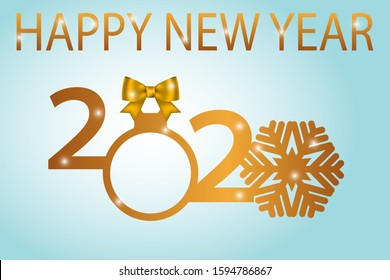 Symbols of the beginning of the new 2020 year.