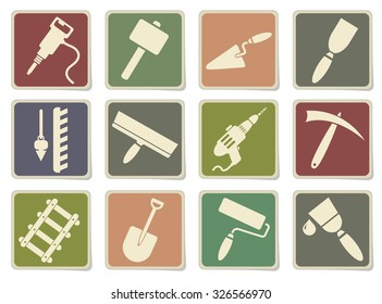Symbols of building equipment