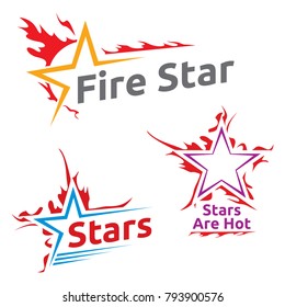 Symbols of burning stars