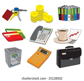 Symbols of the business for your design