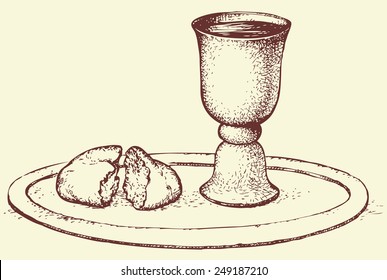 1,755 Communion drawing Images, Stock Photos & Vectors | Shutterstock