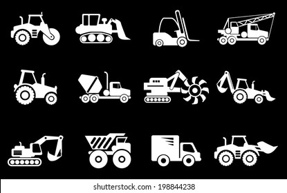 Symbols of Construction Machines