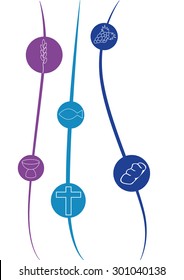 Symbols for the first communion