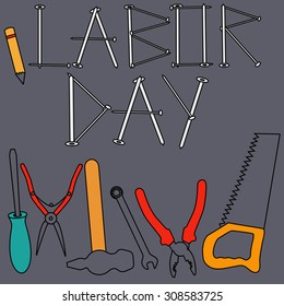 Symbols of Labor day
