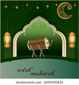 symbols logo icon vector eid mubarak