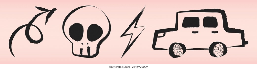 Símbolos: signo masculino 