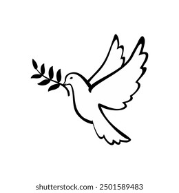 SYMBOLS OF PEACE, DOVES, GLOBE, AND WORLD PEACE DAY